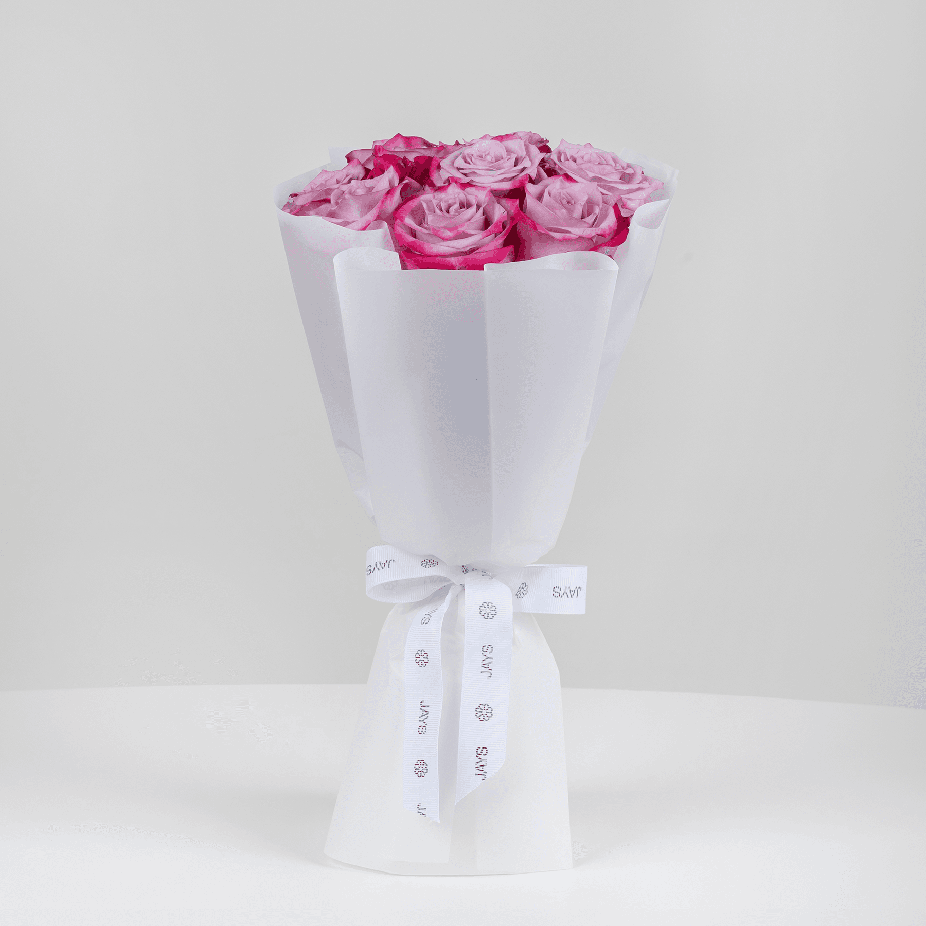 10 Purple Roses Bouquet