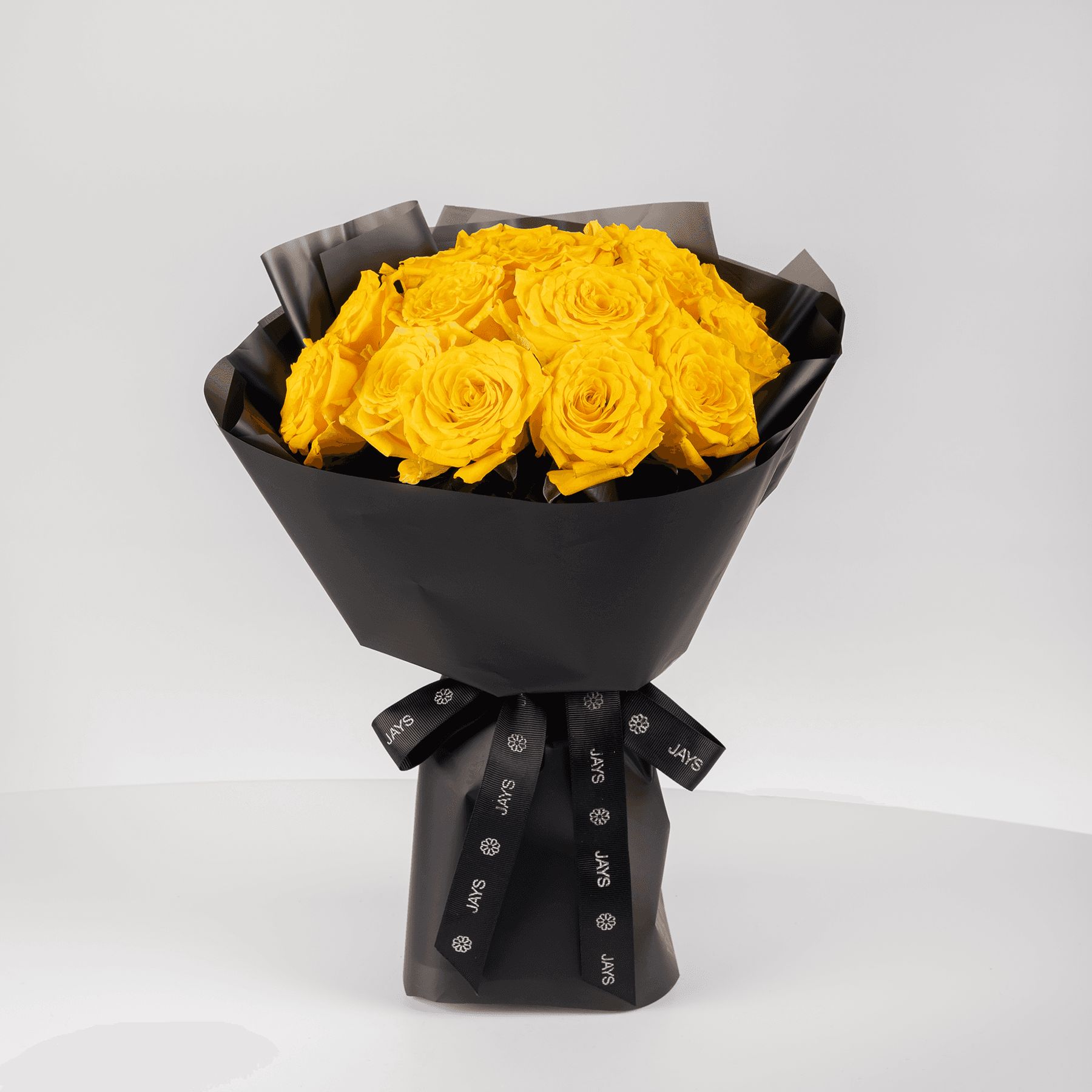 15 Yellow Roses Bouquet
